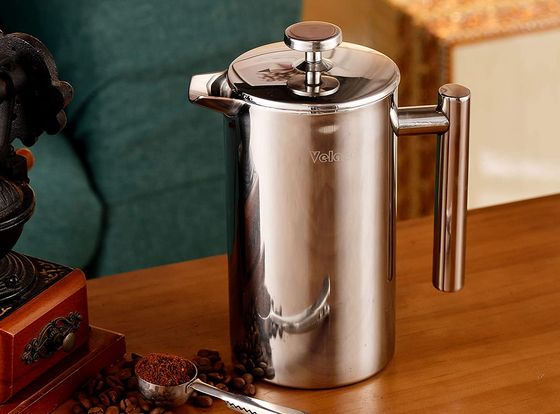 Cafetiere French Press With Non-Drip Steel Spout