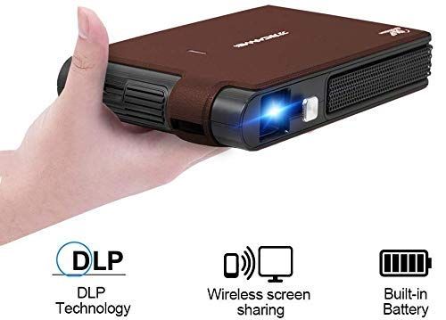 Mini HD Projector DLP With Black Exterior