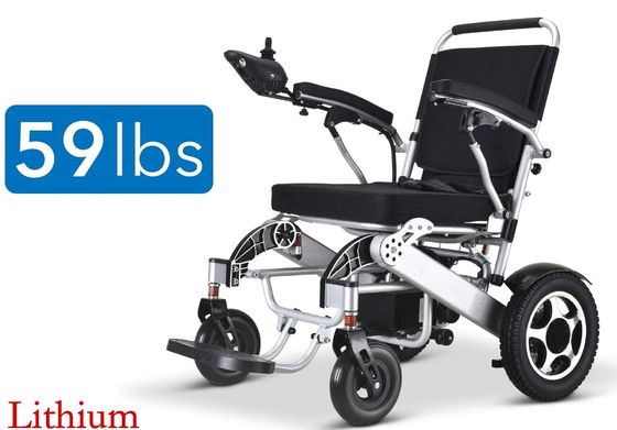 Foldable Wheelchair With Stick Control