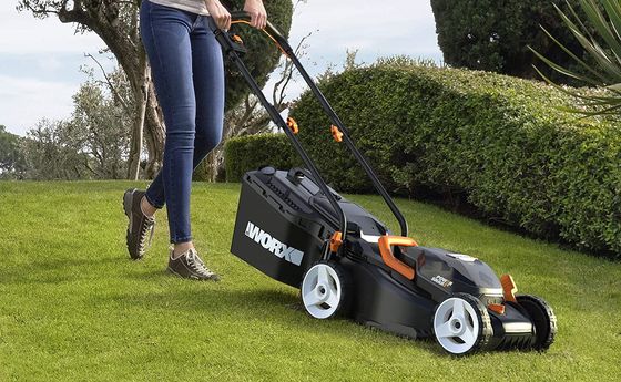 Cordless Lawn Mower With Big Handle