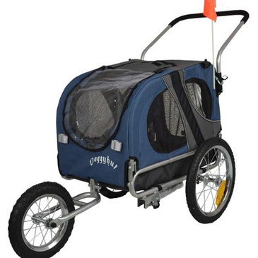 Water Proof Pet Pushchair Trailer With Mesh Screen