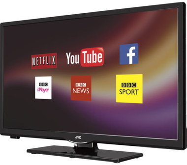 WiFi Enabled TV With Slim Black Border