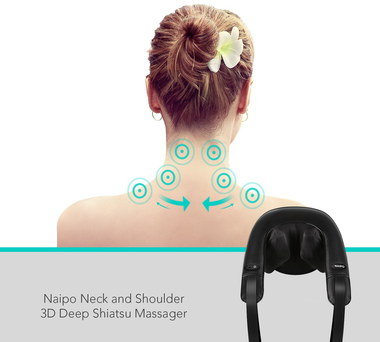 Cosy Massager For Neck Shoulder Pain In Black