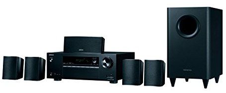 Receiver Speakers Set With Black Polished Exterior