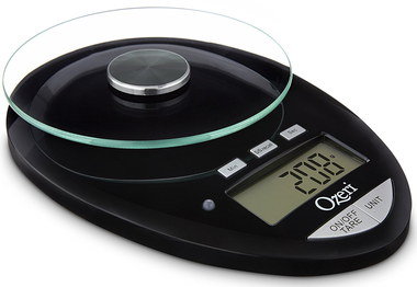 Kitchen Scales That Weigh Grams With Glass Dish