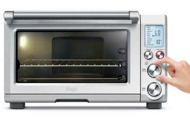 IQ Tech Toaster Convection Oven With Chrome Dials