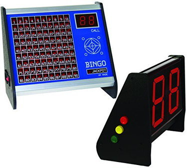 LED Lit Bingo Calling Machine With Big Matrix