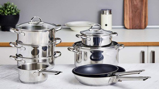 Pans Suitable For Induction Hobs With Glass Lids