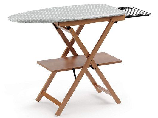 Big Steam Ironing Board With Wooden Frame