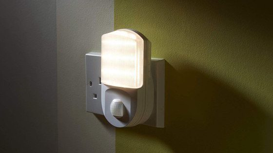 White Sensor Hall Light In Room Socket