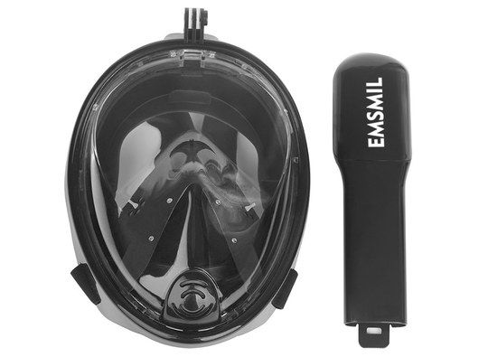 Full Face Snorkelling Gear In All Black