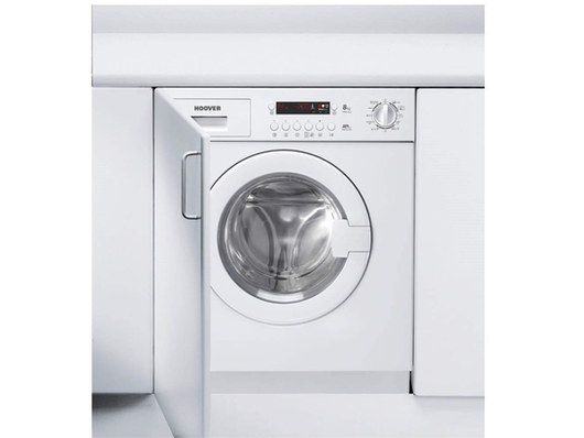 Washing Machine With Open White Door