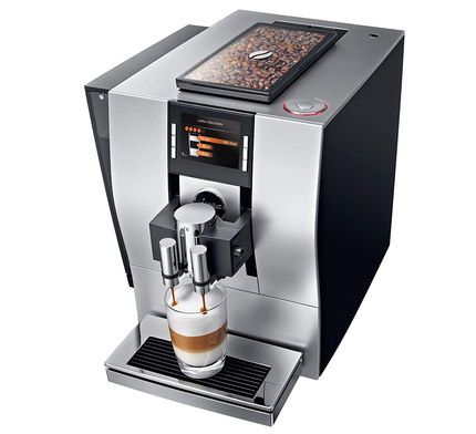 Automatic Bean To Cup Coffee Maker In Steel Finish