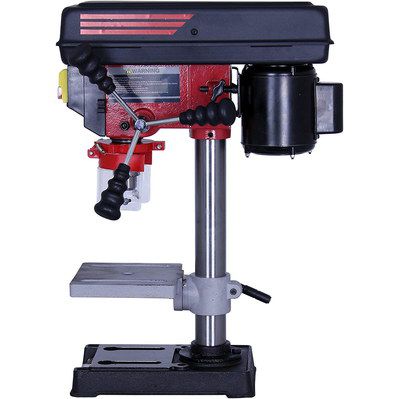 Pillar Drill With Red And Navy Exterior