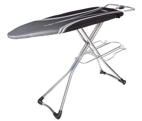 Wide Foldable Ironing Board On Steel Frame