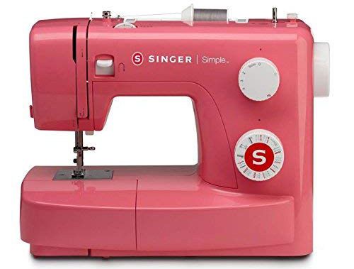Lightweight Sewing Machine In Bright Pink