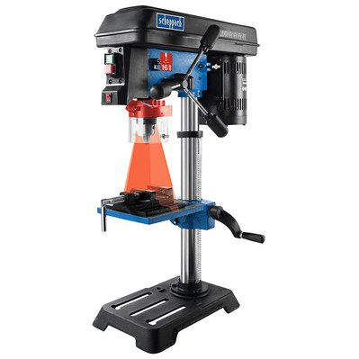 Benchtop Drill Press In Black And Blue