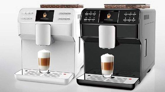 Bean To Cup Coffee Machines In White And Black