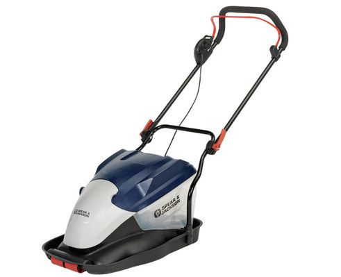 Hover Mower In Blue And Grey Finish