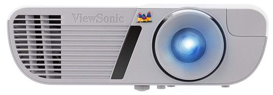Digital Projector With Rounded Lens