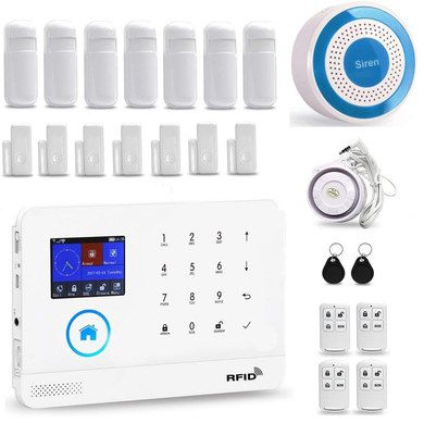 Alarm System With White Wires