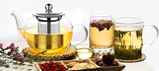 Infuser Teapot With Glass Mugs