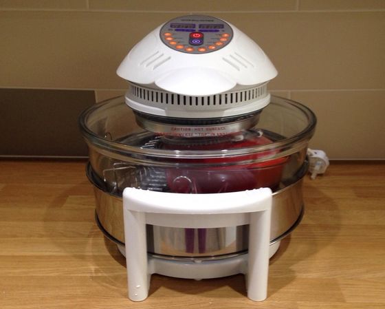 Halogen Oven Cooker With 2 Dials On Top
