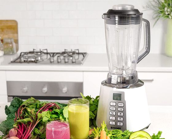 Smoothie Blender With Fruit And Vegetables