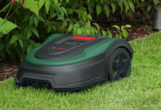 Green Lawnmower Robot Settings