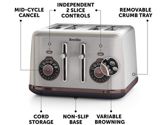 Bread Select 4-Slice Toaster