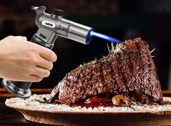 Home Cooks Blowtorch In Black With Red Control