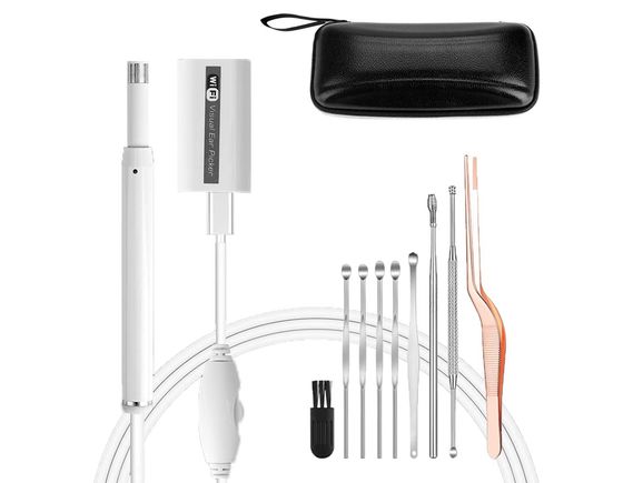 Otoscope Ear Wax Removal Tools With Bag