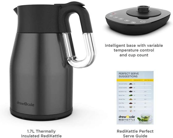 REDI Temperature Kettle With Base Settings