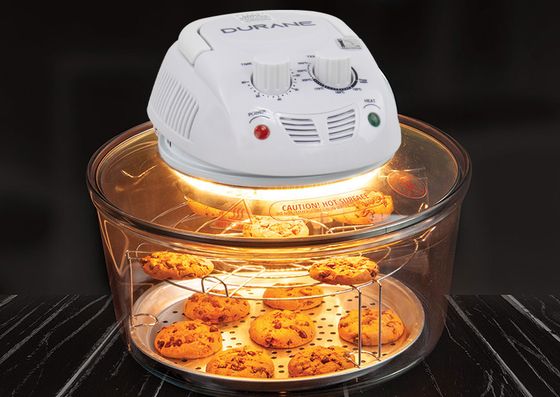 12L Halogen Oven With White Exterior