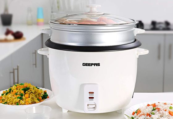 Steam Rice Machine With 2 Side Grips
