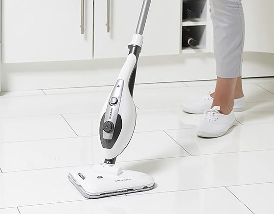 Wooden Floor Steam Cleaner With White Head
