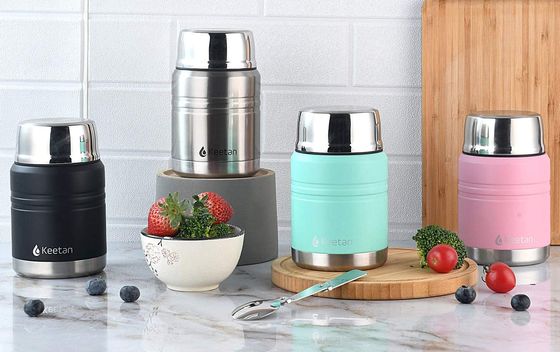 Thermos Flasks In Blue, Black, Green