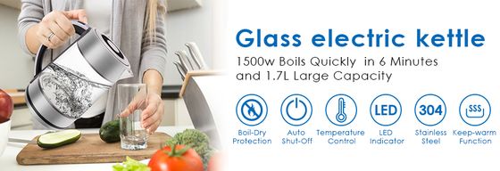 Glass Electric Kettle Specs
