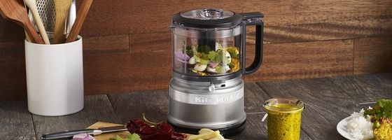 Mini Blender With Pesto And Herbs