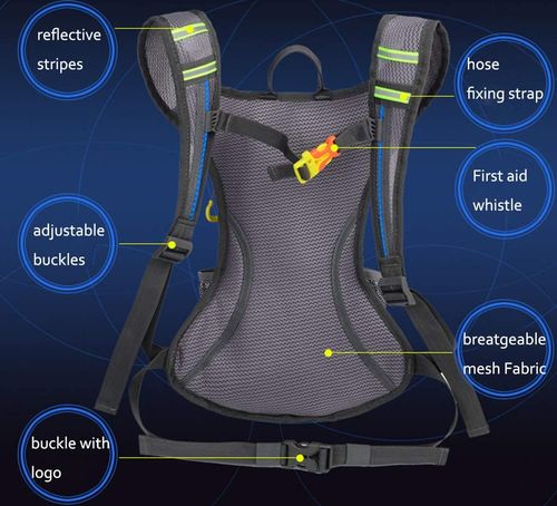 Running Hydration Pack Bladder And Pockets