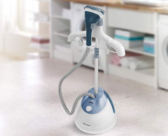 Clothes Steamer In White And Grey
