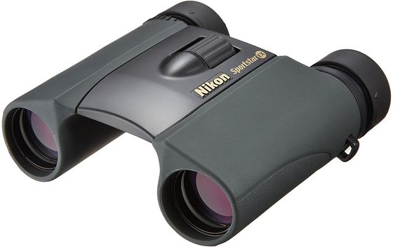 Compact Binoculars In Black 10 x 25