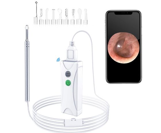 Otoscope Cam Wax Removal Kit With Smartphone