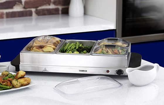 Powerful Catering Food Warmer On Dining Table