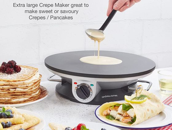 New Crepe Maker With Heat Dial