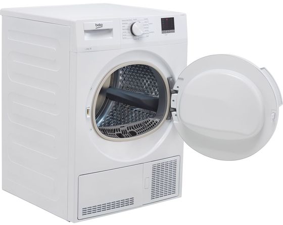 White 10Kg Condenser Dryer Machine