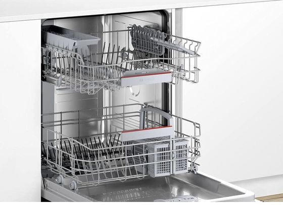 Full Size White Integrated Dishwasher