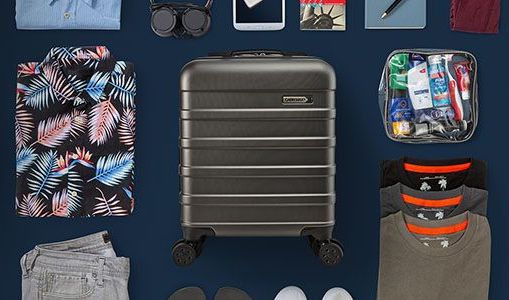 The Max Anode Carry On Suitcase