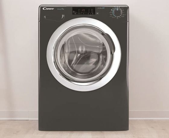Grey 10 Kg Smart Washing Machine