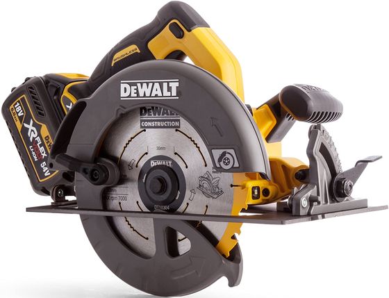 Two-Handed DCS Battery Circular Saw Side View